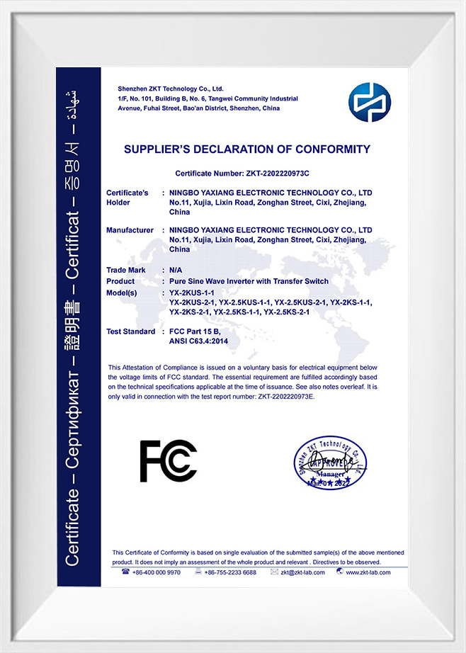 YX-2KUS-1-1-FCC_Test Sertifikası